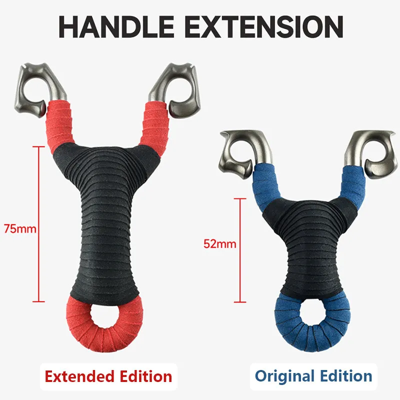 304 Dual Purpose 9mm Stainless Steel Slingshot