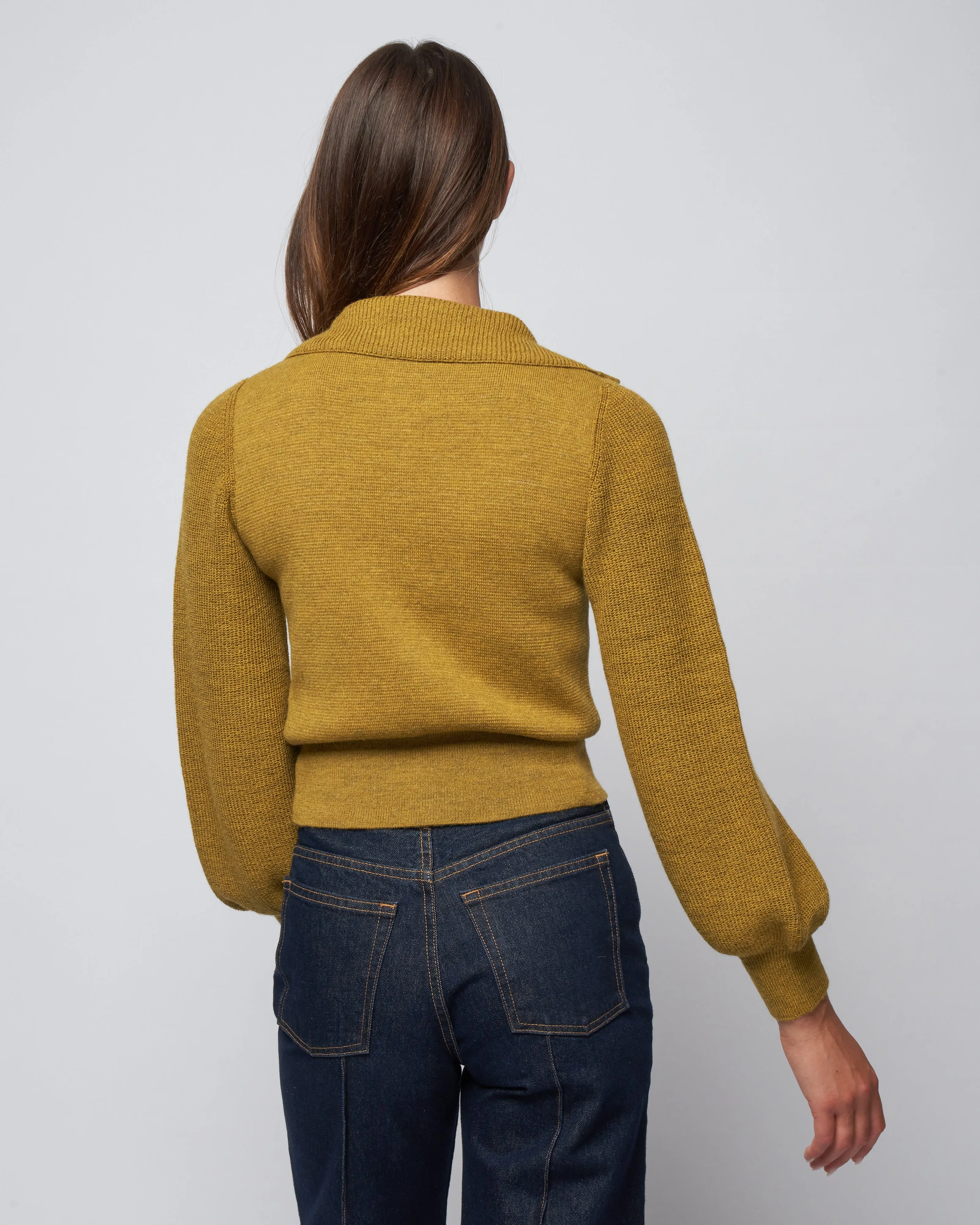 abe jacket - chartreuse