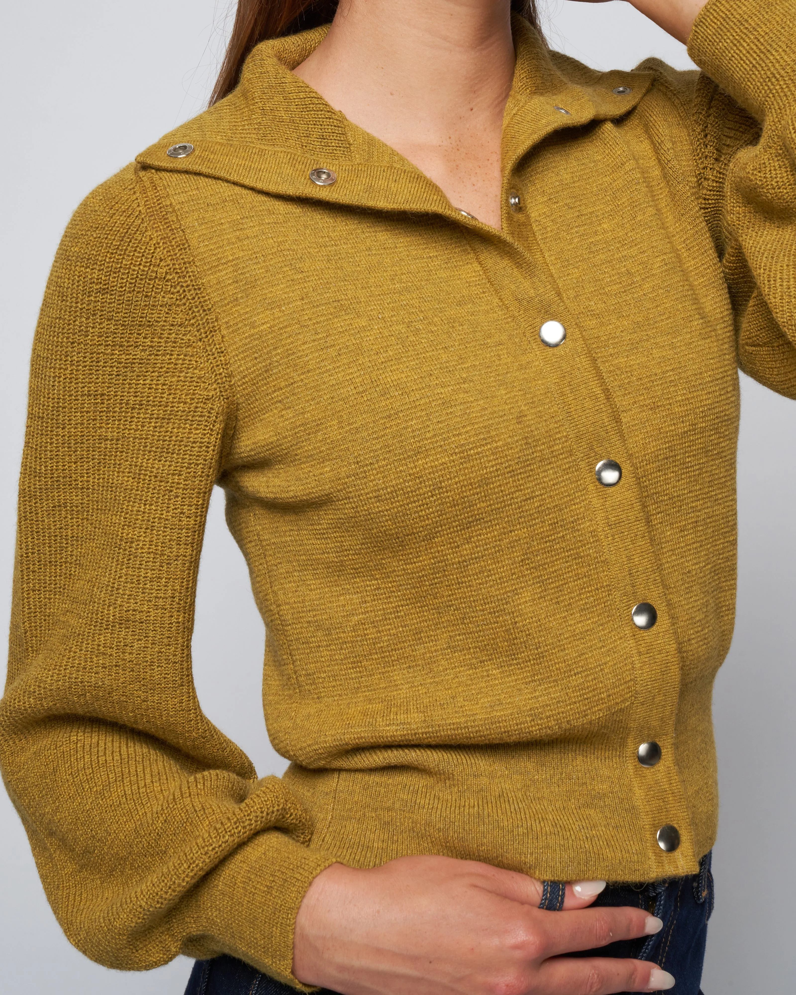abe jacket - chartreuse
