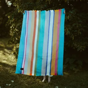 Alpaca Throw - Staycation Multi Stripe