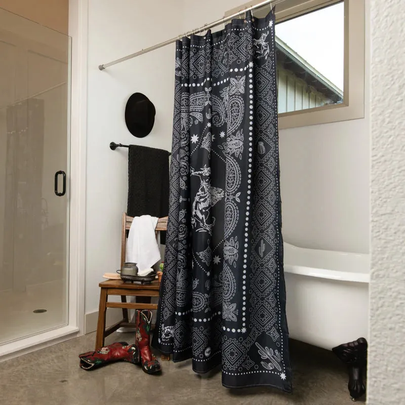 Bandito Bandana Shower Curtain