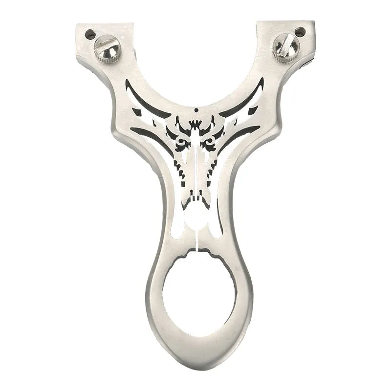 Carved Dragon  Stainless Steel Slingshot