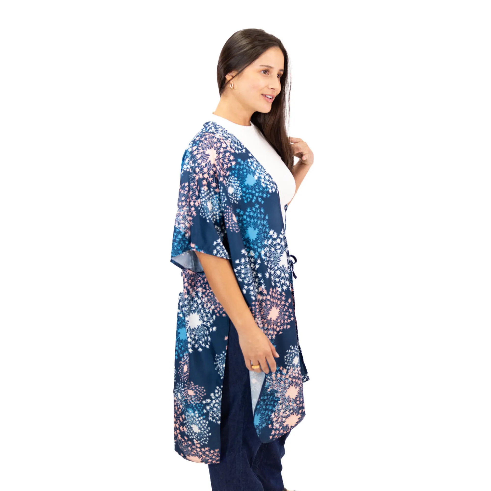 Color Burst Kimono