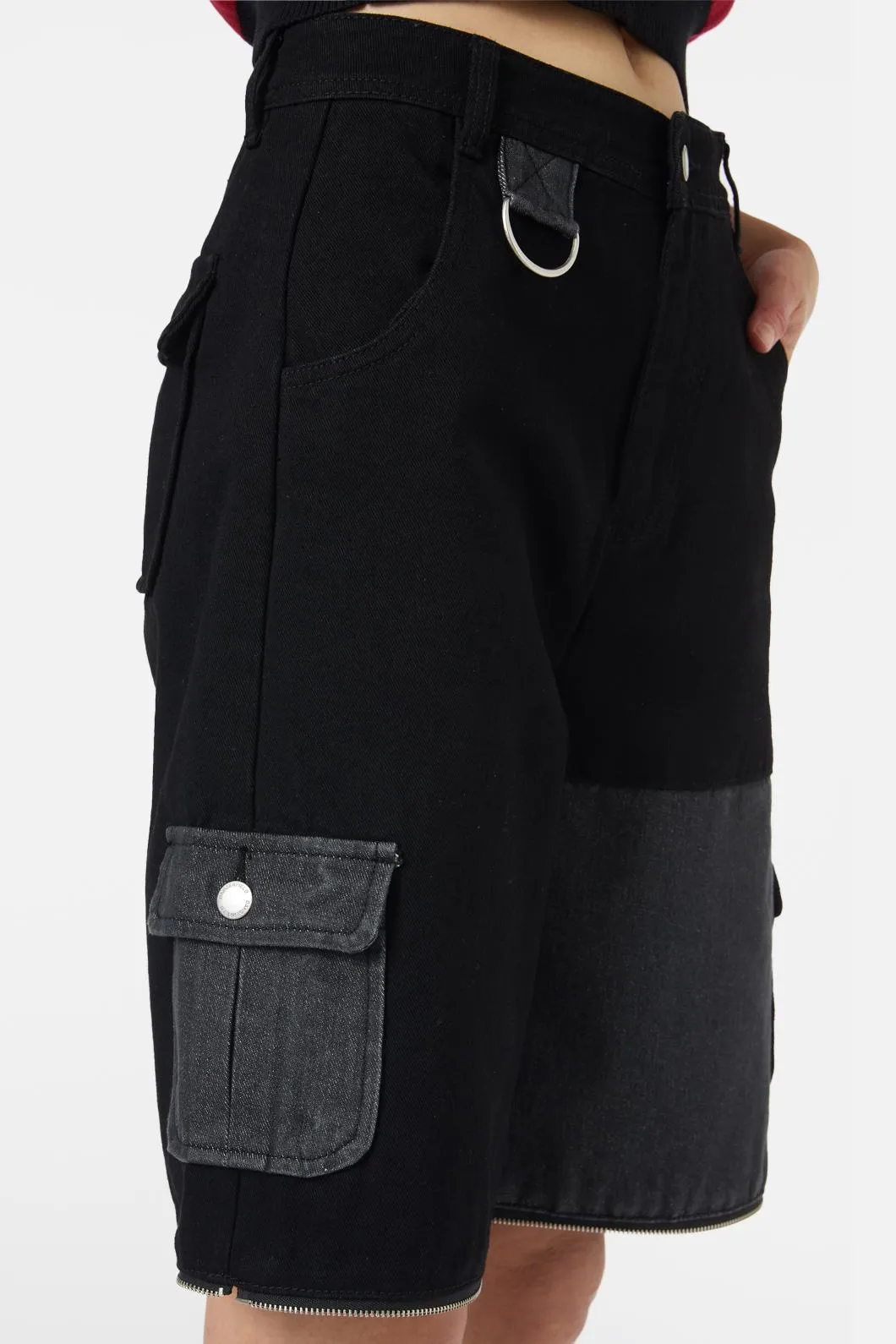 Dark and Stormy Cargo Jean