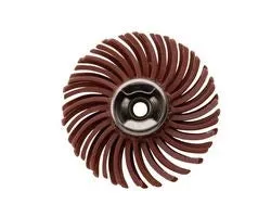 DREMEL EZ473SA Abrasive Brush, 1 in Bit Dia, 1/8 in Arbor/Shank, Rubber Bristle