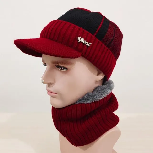 EasyWinter™ Hat & Scarf Set For Men