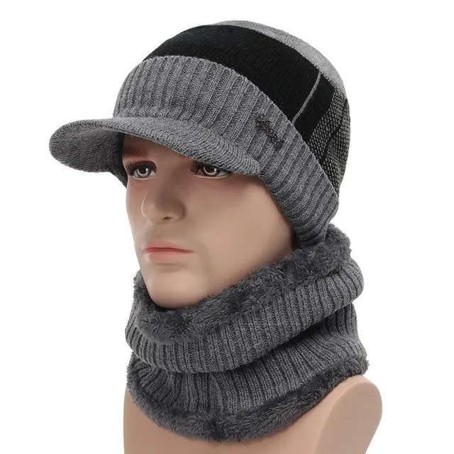 EasyWinter™ Hat & Scarf Set For Men