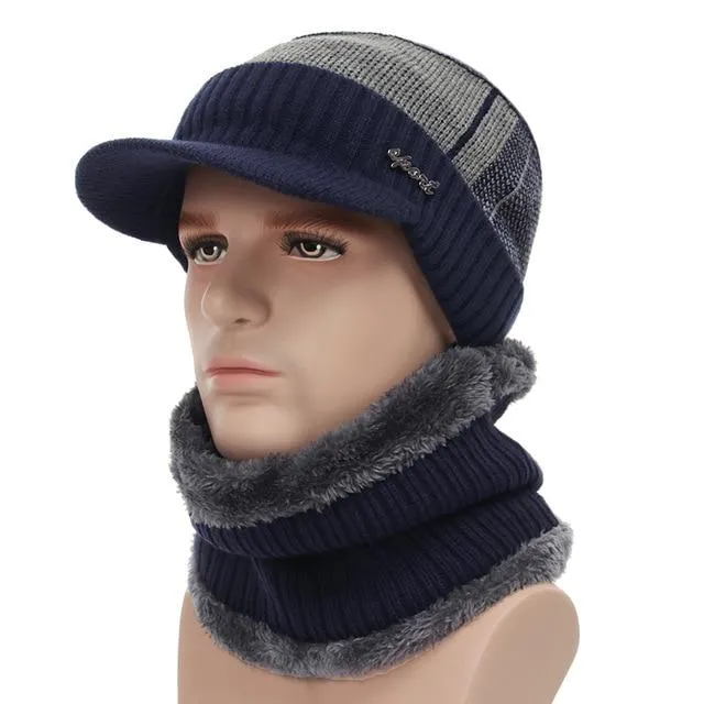 EasyWinter™ Hat & Scarf Set For Men