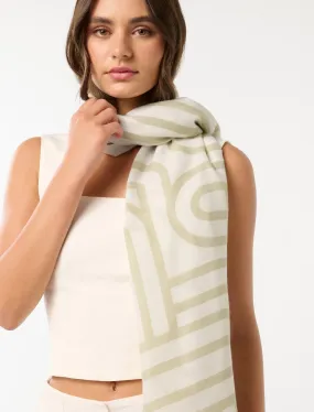 Giselle Geo Print Scarf