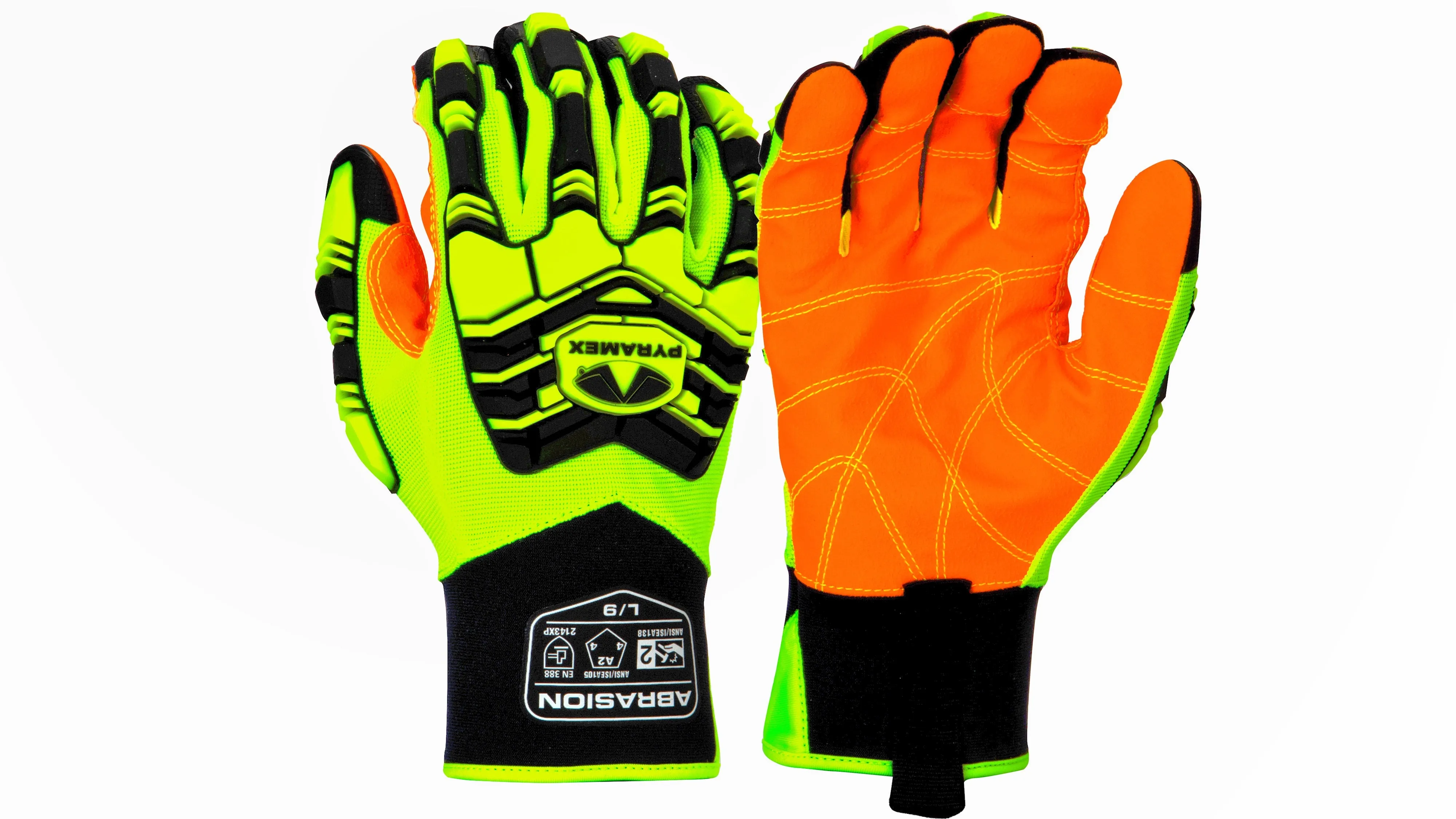 GL806HT - Synthetic Leather PVC Palm Level 2 Impact Gloves