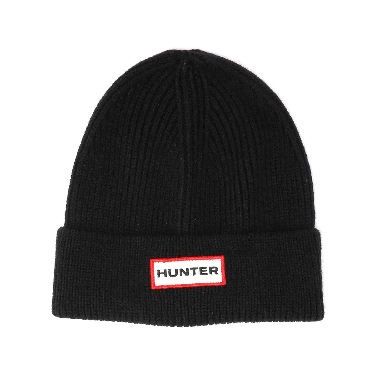 Hunter Jura Beanie Hat & Scarf Boxset Acrylic Black