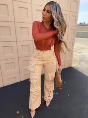 Mark Cargo Pants (khaki)