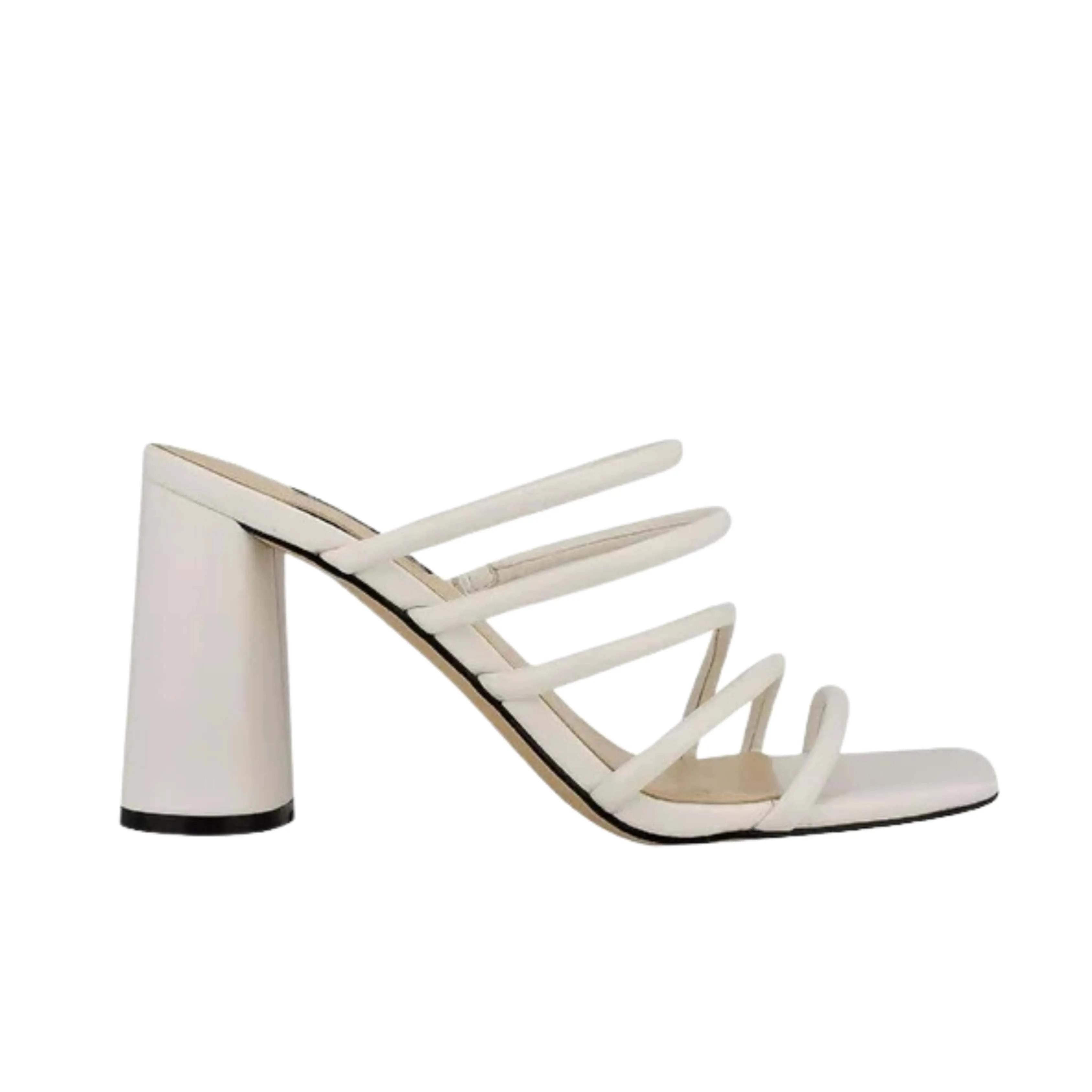 NINE WEST - Girlie Square Toe Strappy Dress Sandals