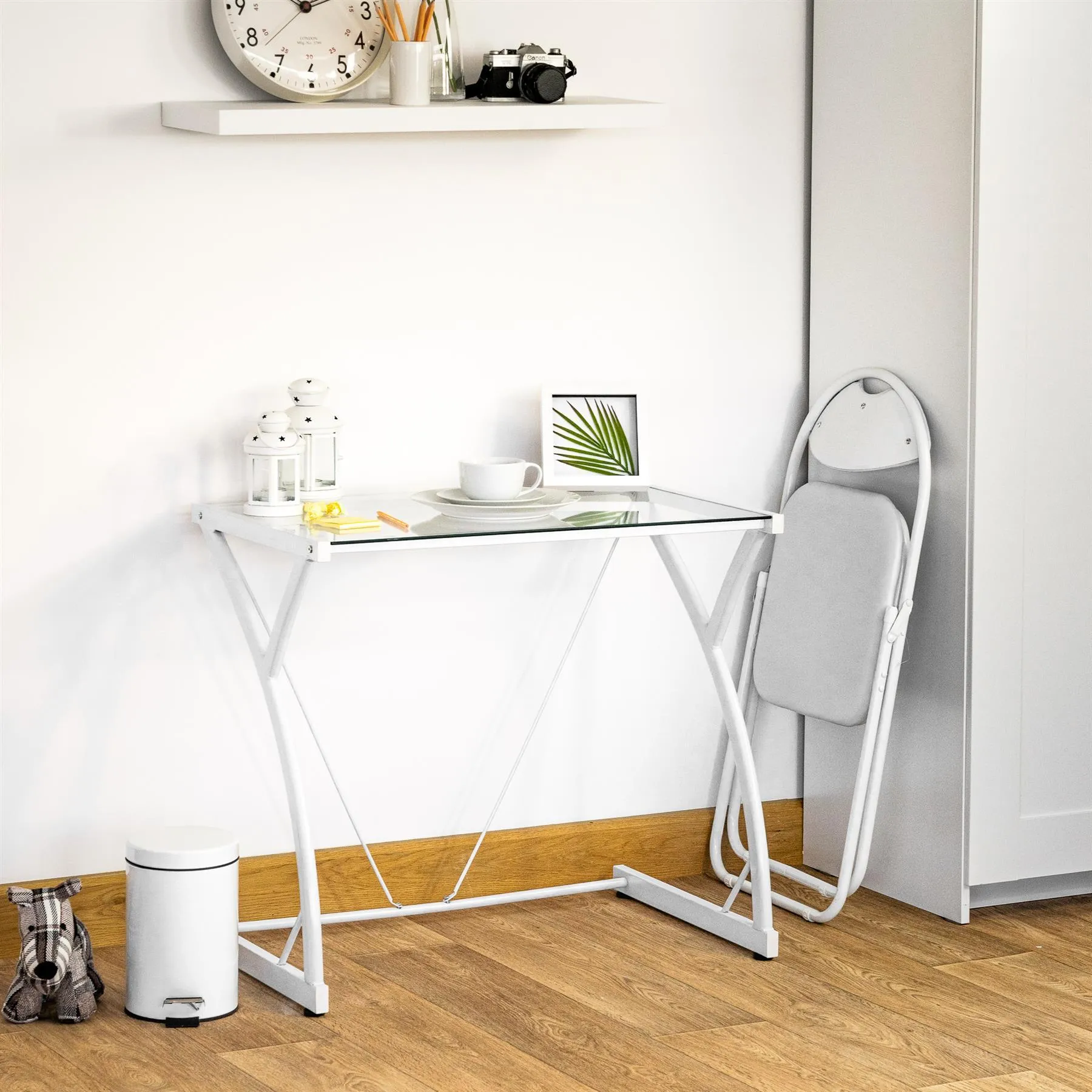 Padded Steel Folding Chair - By Harbour Housewares