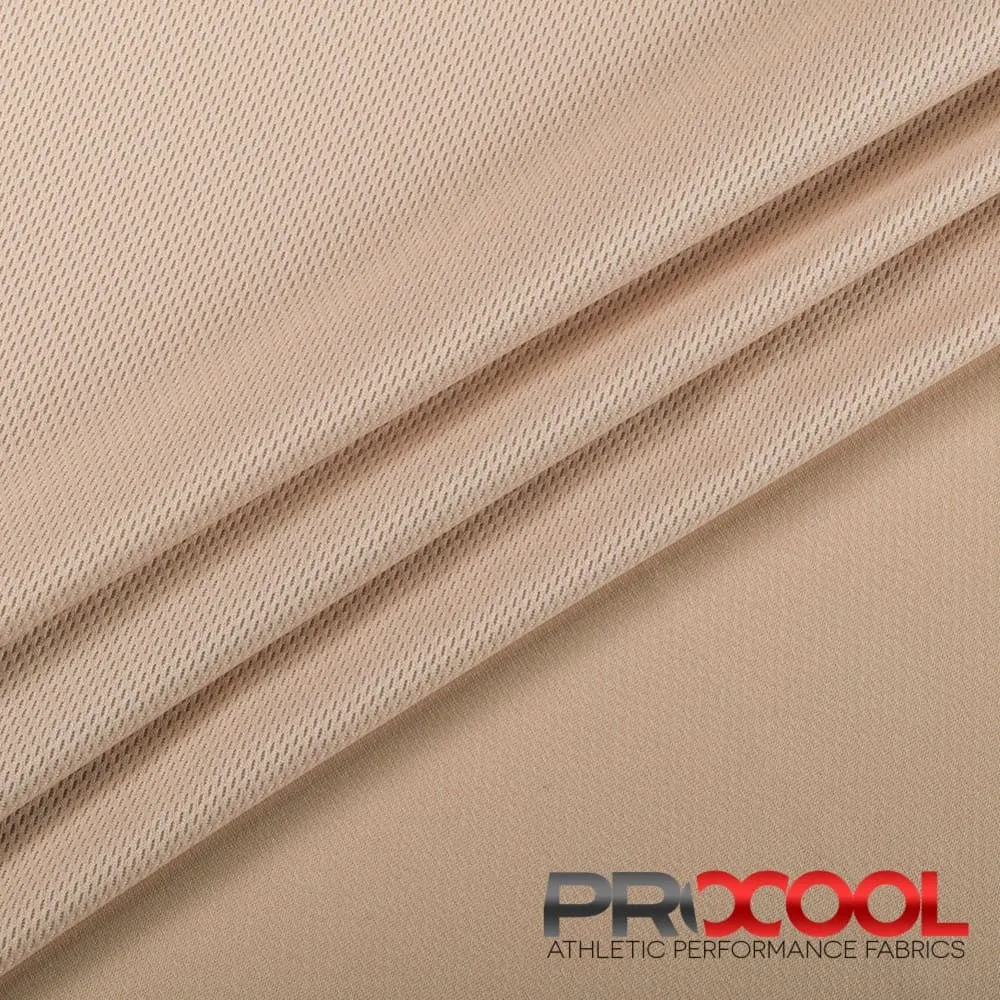 ProCool® Dri-QWick™ Jersey Mesh Silver CoolMax Fabric (W-433)