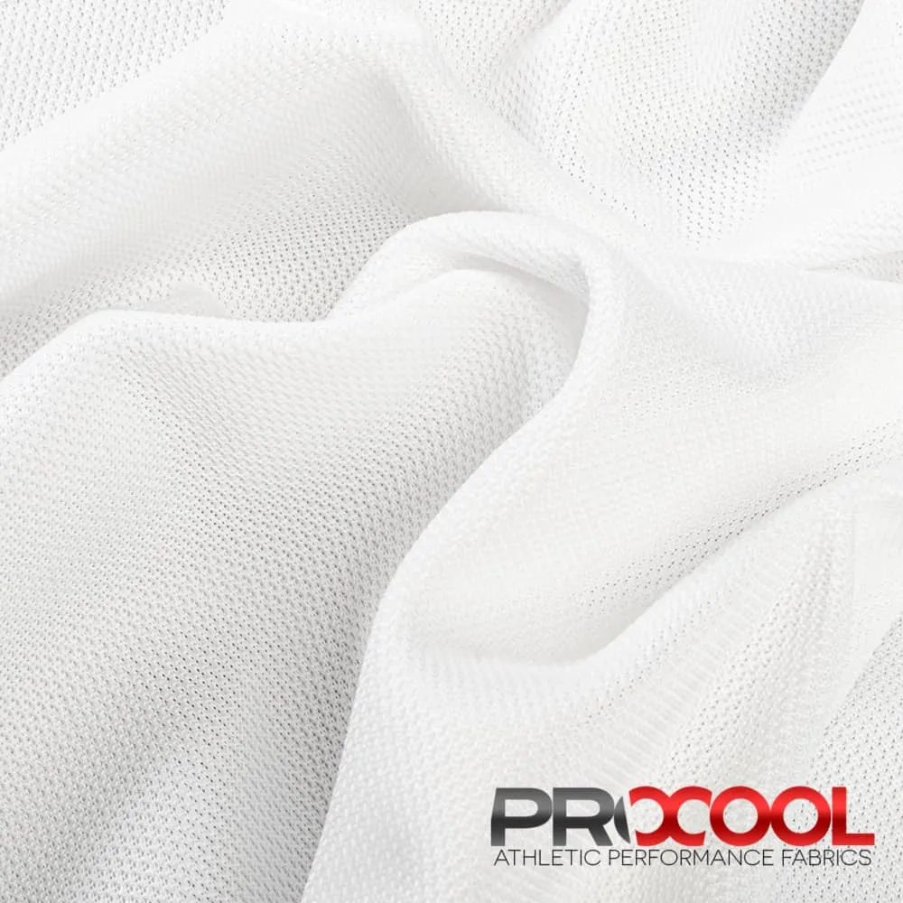 ProCool® Dri-QWick™ Sports Pique Mesh CoolMax Fabric (W-514)