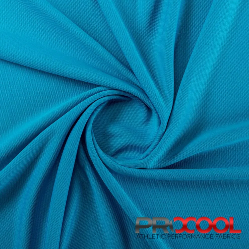 ProCool® Dri-QWick™ Sports Pique Mesh CoolMax Fabric (W-514)