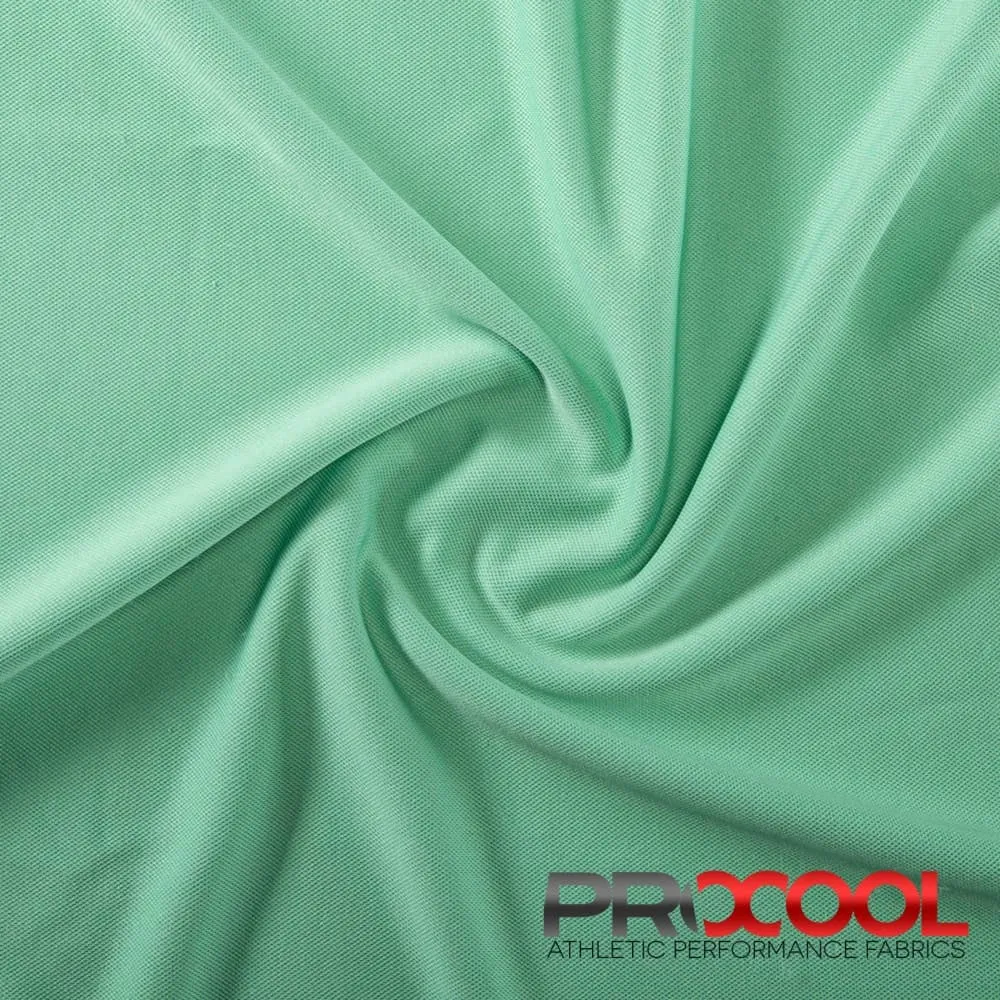 ProCool® Dri-QWick™ Sports Pique Mesh CoolMax Fabric (W-514)