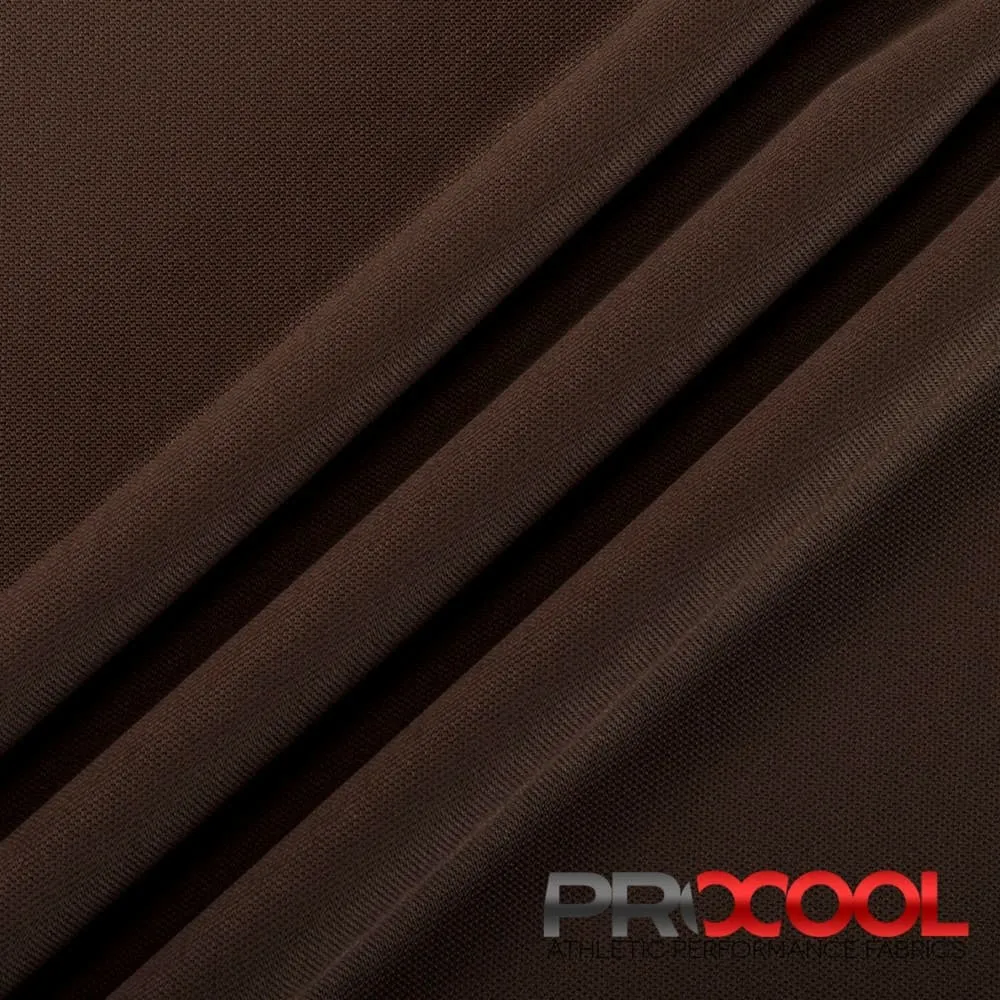 ProCool® Dri-QWick™ Sports Pique Mesh Silver CoolMax Fabric (W-529)