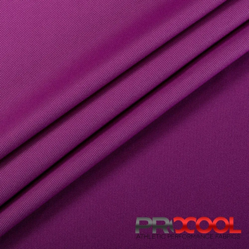 ProCool® Dri-QWick™ Sports Pique Mesh Silver CoolMax Fabric (W-529)