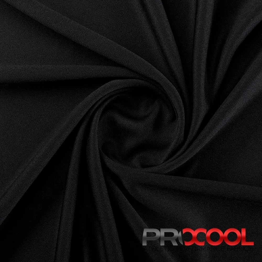 ProCool® Dri-QWick™ Sports Pique Mesh Silver CoolMax Fabric (W-529)