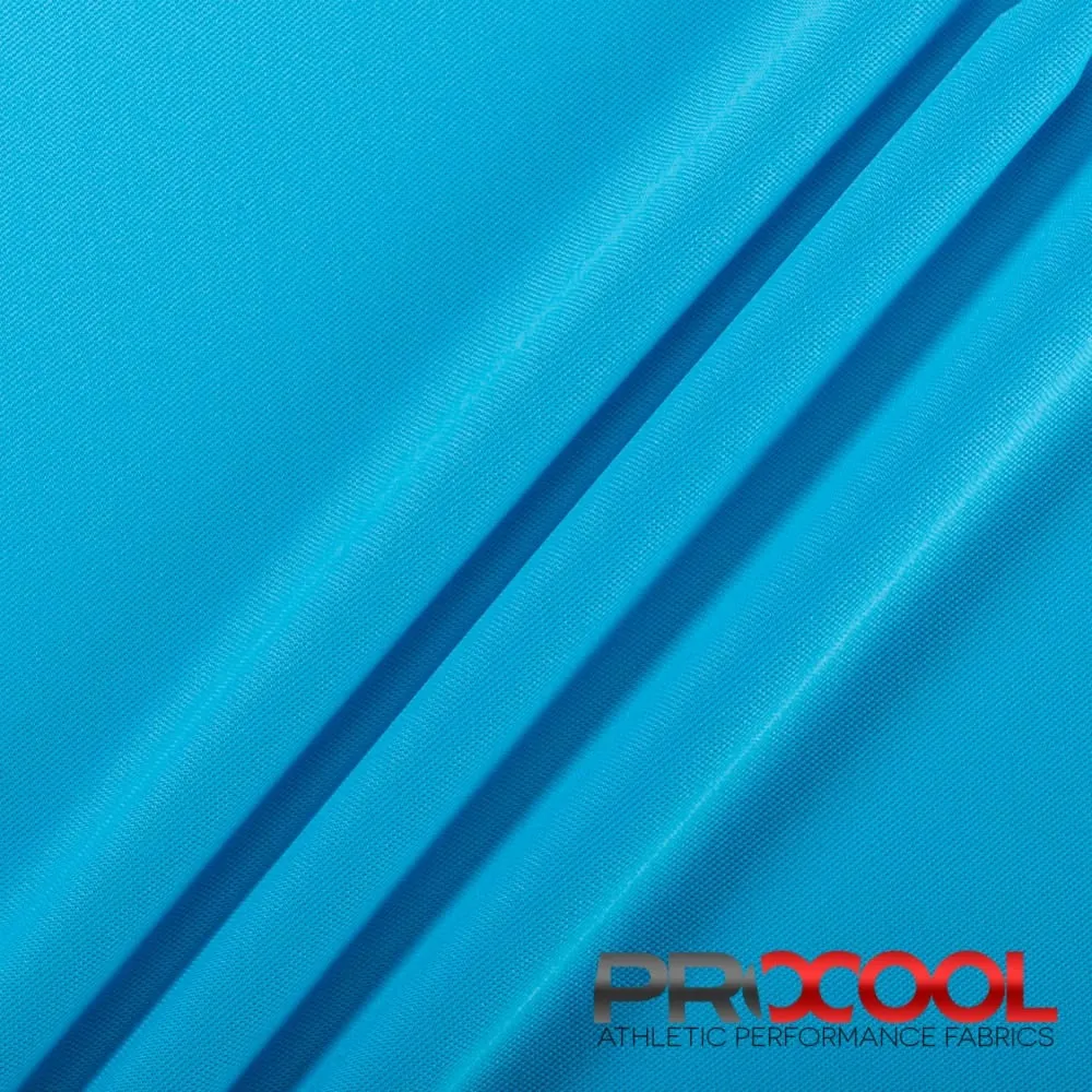 ProCool® Dri-QWick™ Sports Pique Mesh Silver CoolMax Fabric (W-529)