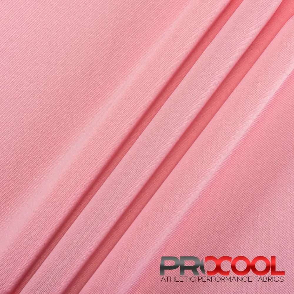ProCool® Dri-QWick™ Sports Pique Mesh Silver CoolMax Fabric (W-529)