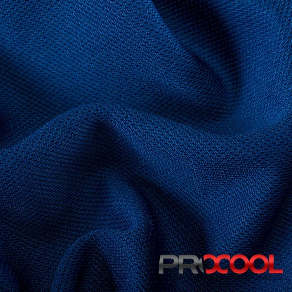 ProCool® Dri-QWick™ Sports Pique Mesh Silver CoolMax Fabric (W-529)