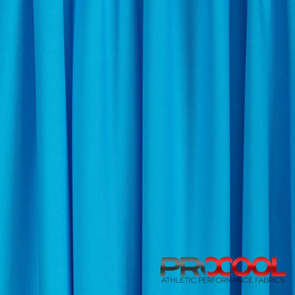 ProCool® Dri-QWick™ Sports Pique Mesh Silver CoolMax Fabric (W-529)