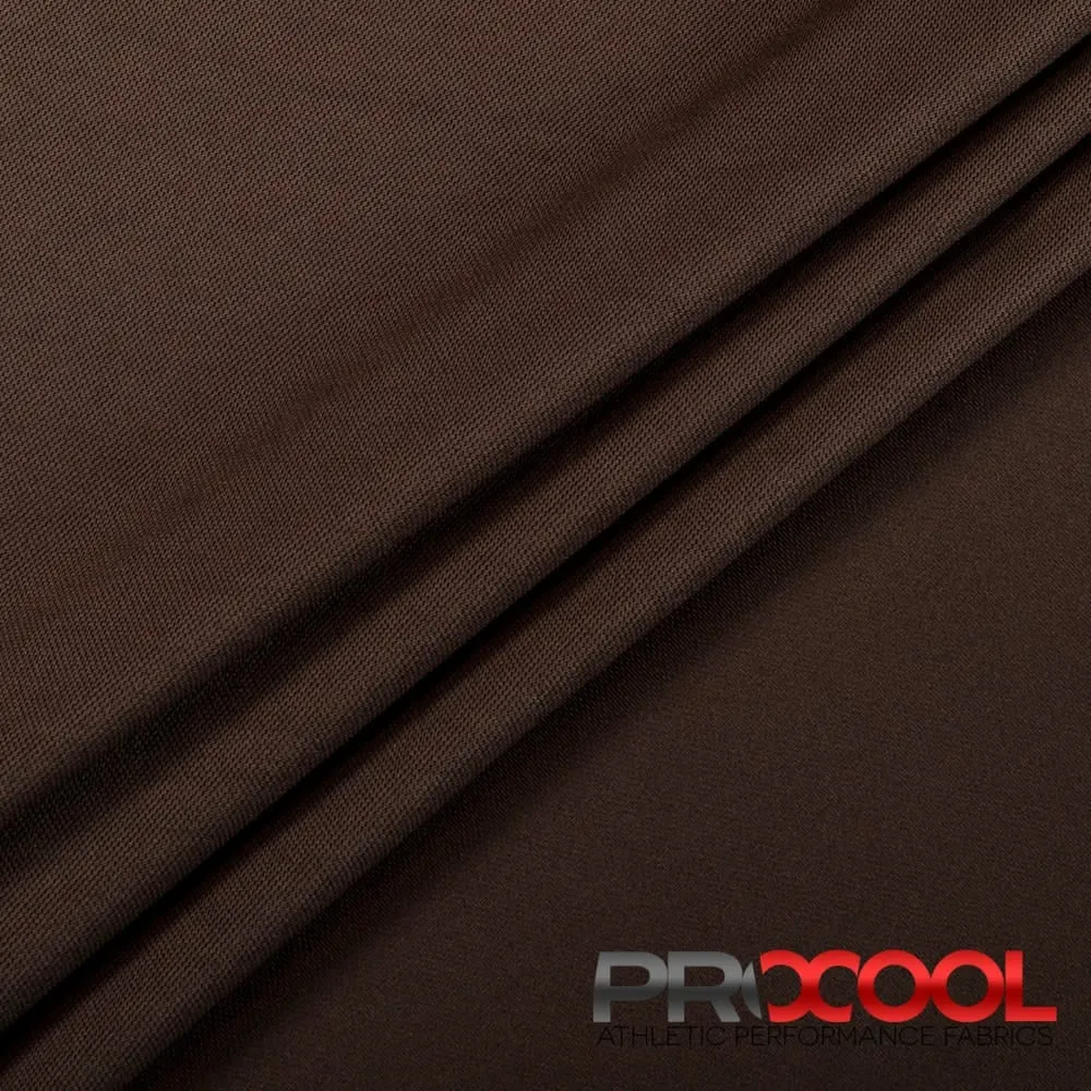 ProCool® Dri-QWick™ Sports Pique Mesh Silver CoolMax Fabric (W-529)