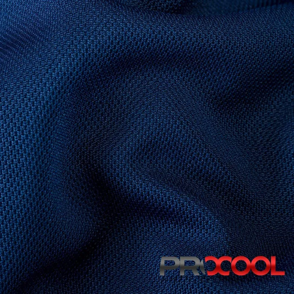 ProCool® Dri-QWick™ Sports Pique Mesh Silver CoolMax Fabric (W-529)