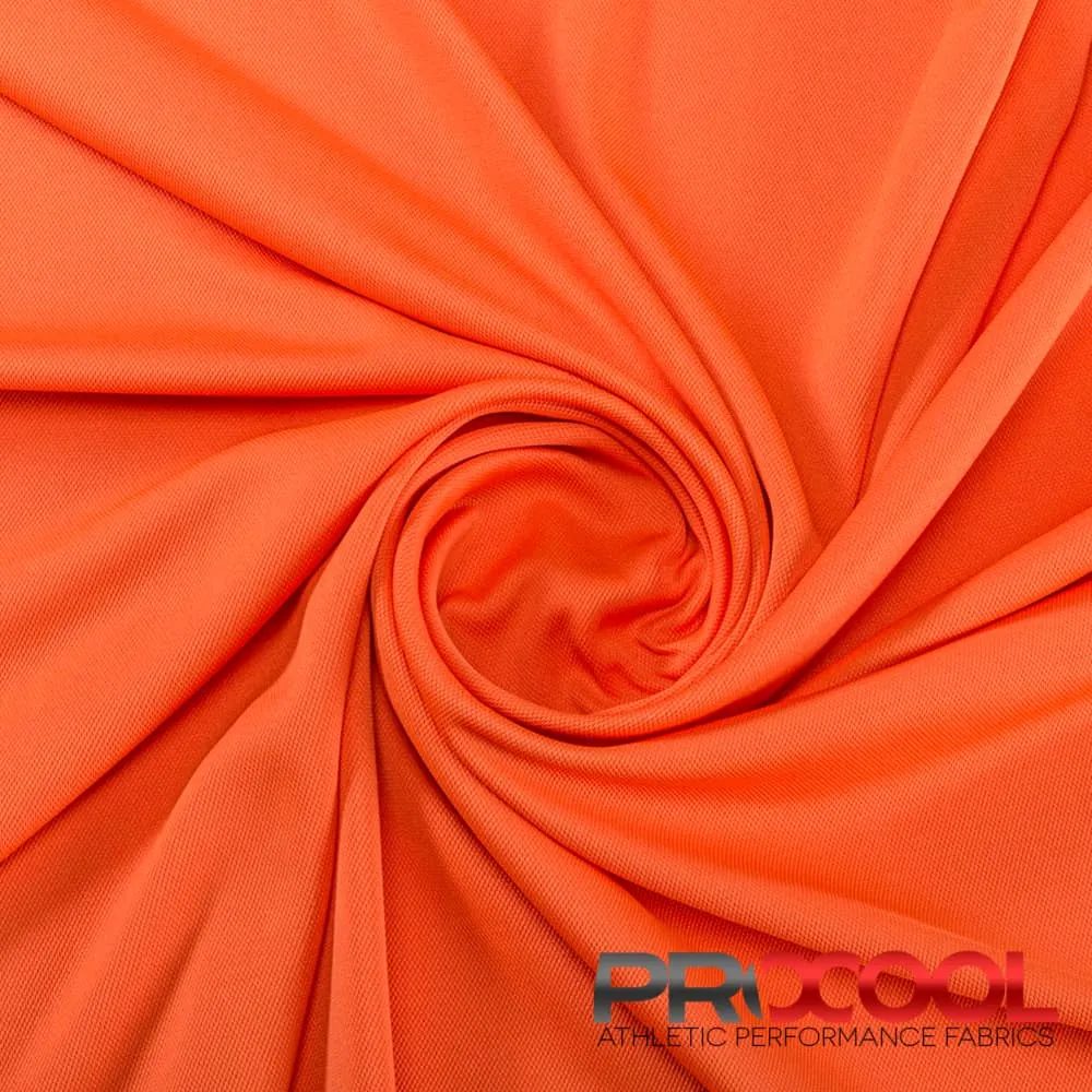 ProCool® Dri-QWick™ Sports Pique Mesh Silver CoolMax Fabric (W-529)