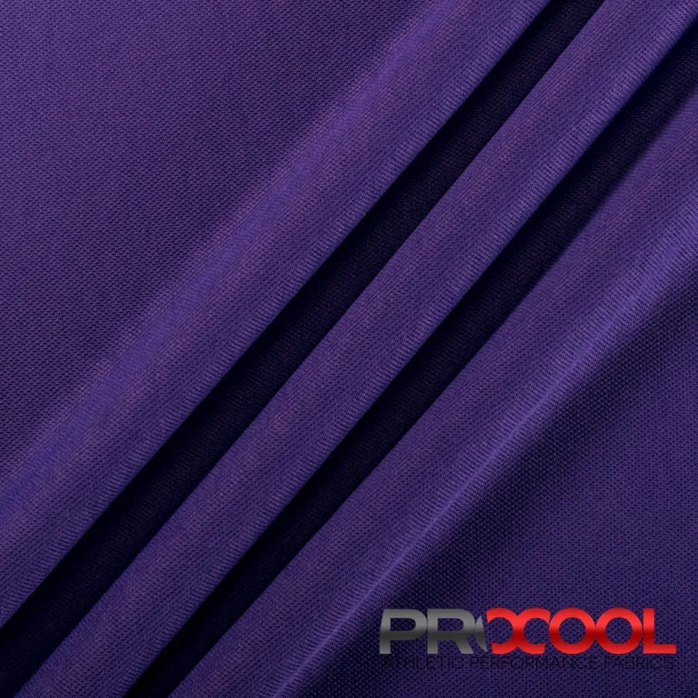 ProCool® Dri-QWick™ Sports Pique Mesh Silver CoolMax Fabric (W-529)