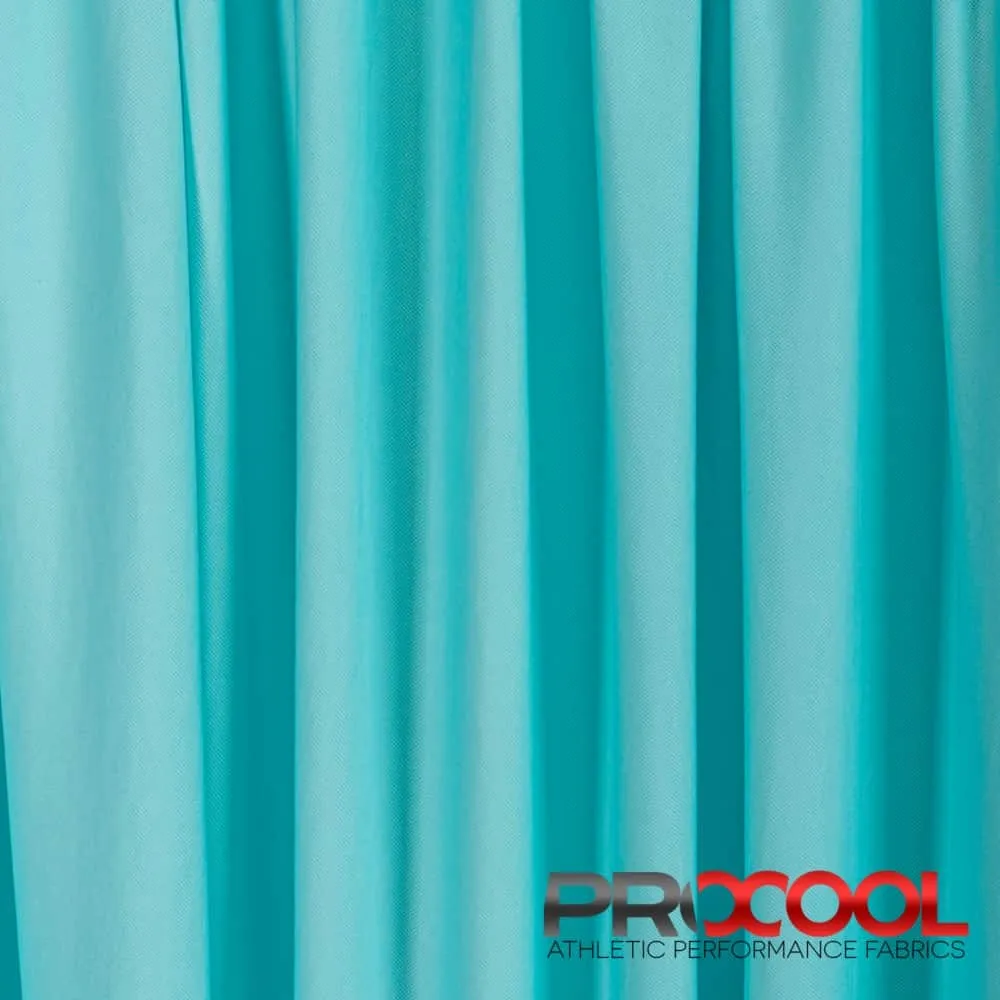 ProCool® Dri-QWick™ Sports Pique Mesh Silver CoolMax Fabric (W-529)
