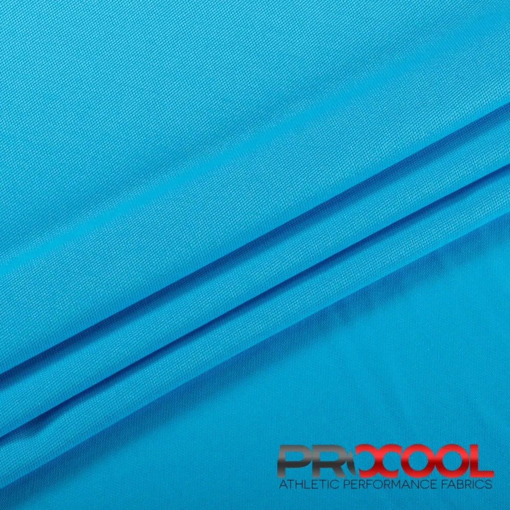 ProCool® Dri-QWick™ Sports Pique Mesh Silver CoolMax Fabric (W-529)