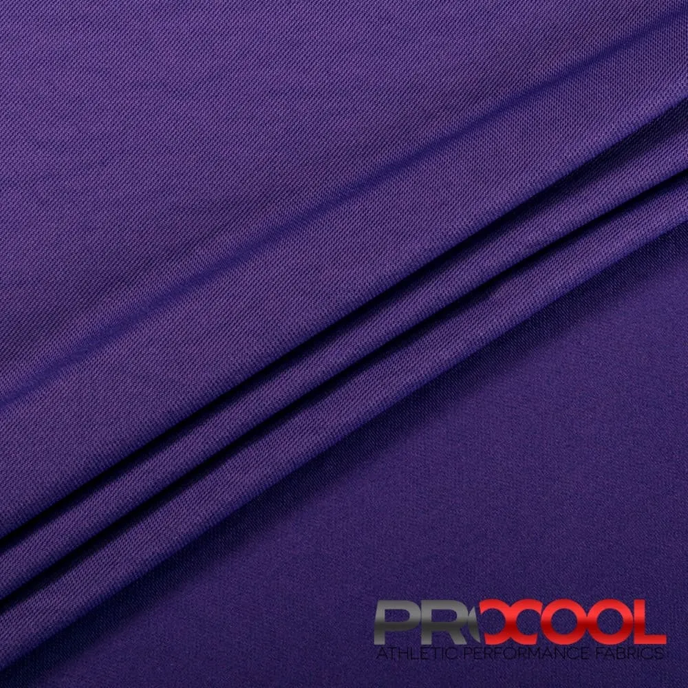 ProCool® Dri-QWick™ Sports Pique Mesh Silver CoolMax Fabric (W-529)