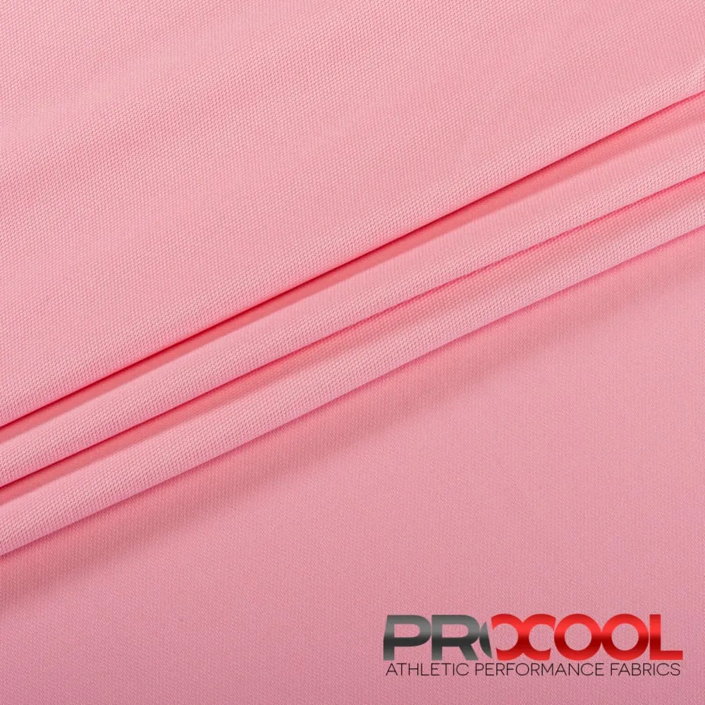 ProCool® Dri-QWick™ Sports Pique Mesh Silver CoolMax Fabric (W-529)