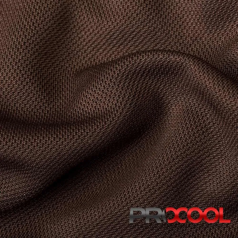 ProCool® Dri-QWick™ Sports Pique Mesh Silver CoolMax Fabric (W-529)