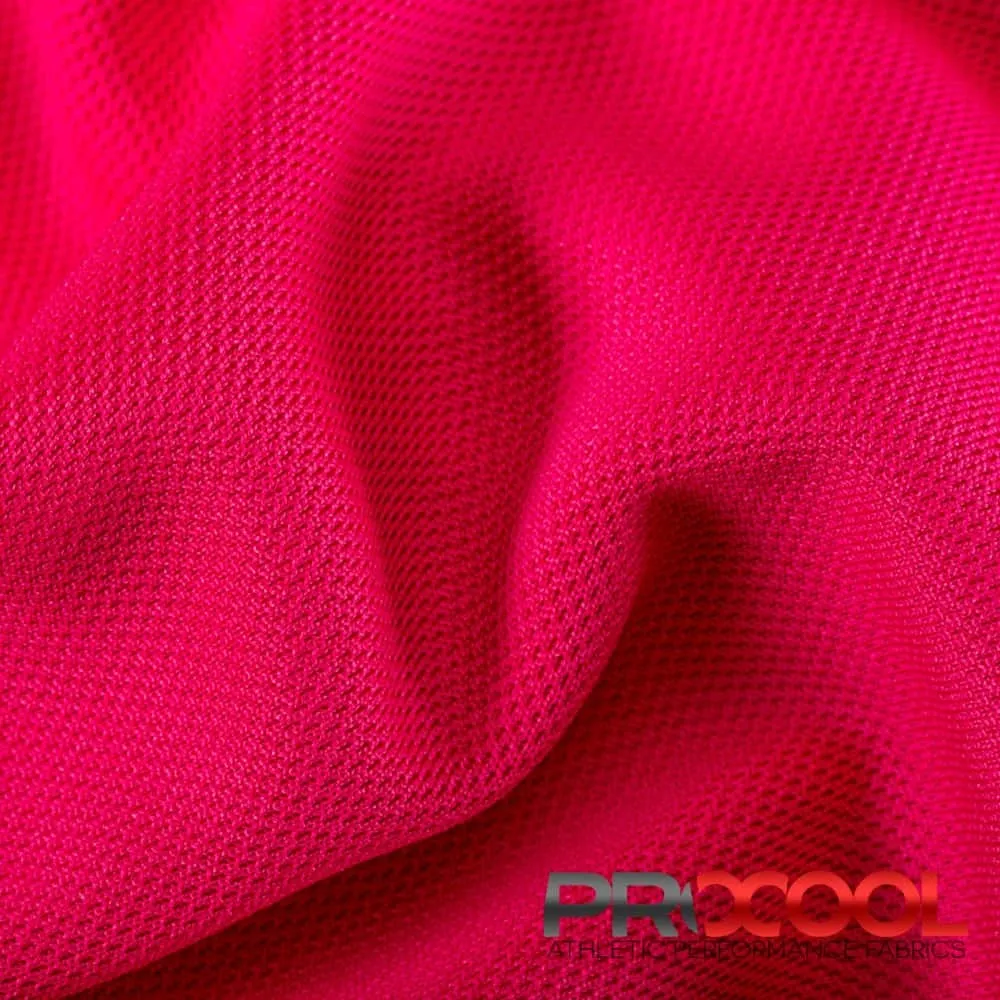 ProCool® Dri-QWick™ Sports Pique Mesh Silver CoolMax Fabric (W-529)