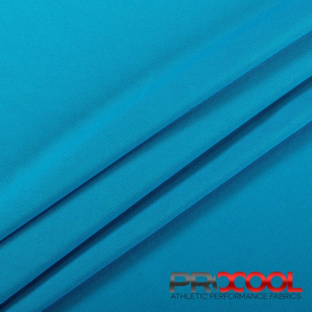 ProCool® Dri-QWick™ Sports Pique Mesh Silver CoolMax Fabric (W-529)