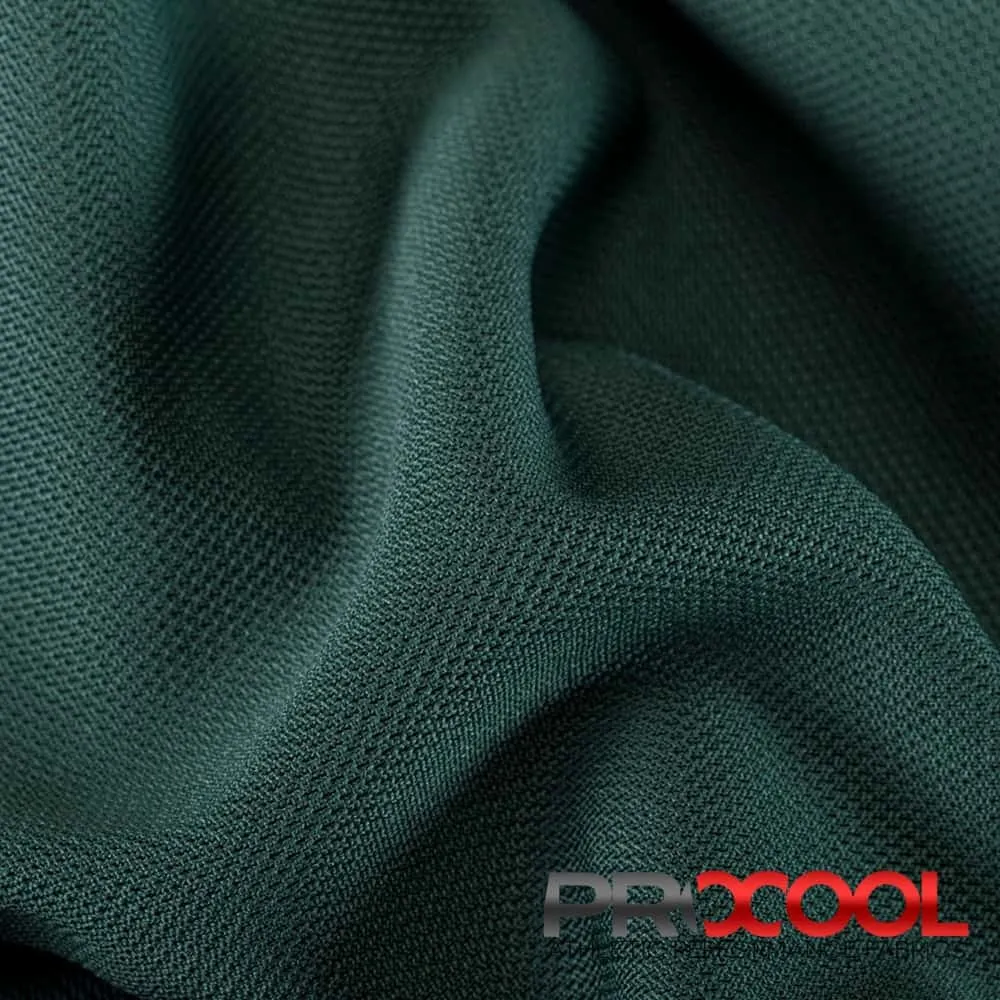 ProCool® Dri-QWick™ Sports Pique Mesh Silver CoolMax Fabric (W-529)