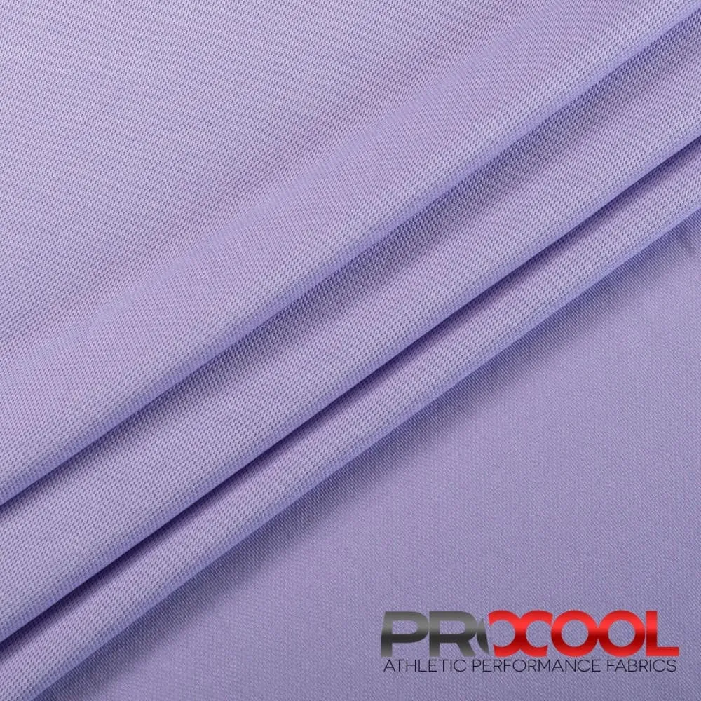 ProCool® Dri-QWick™ Sports Pique Mesh Silver CoolMax Fabric (W-529)