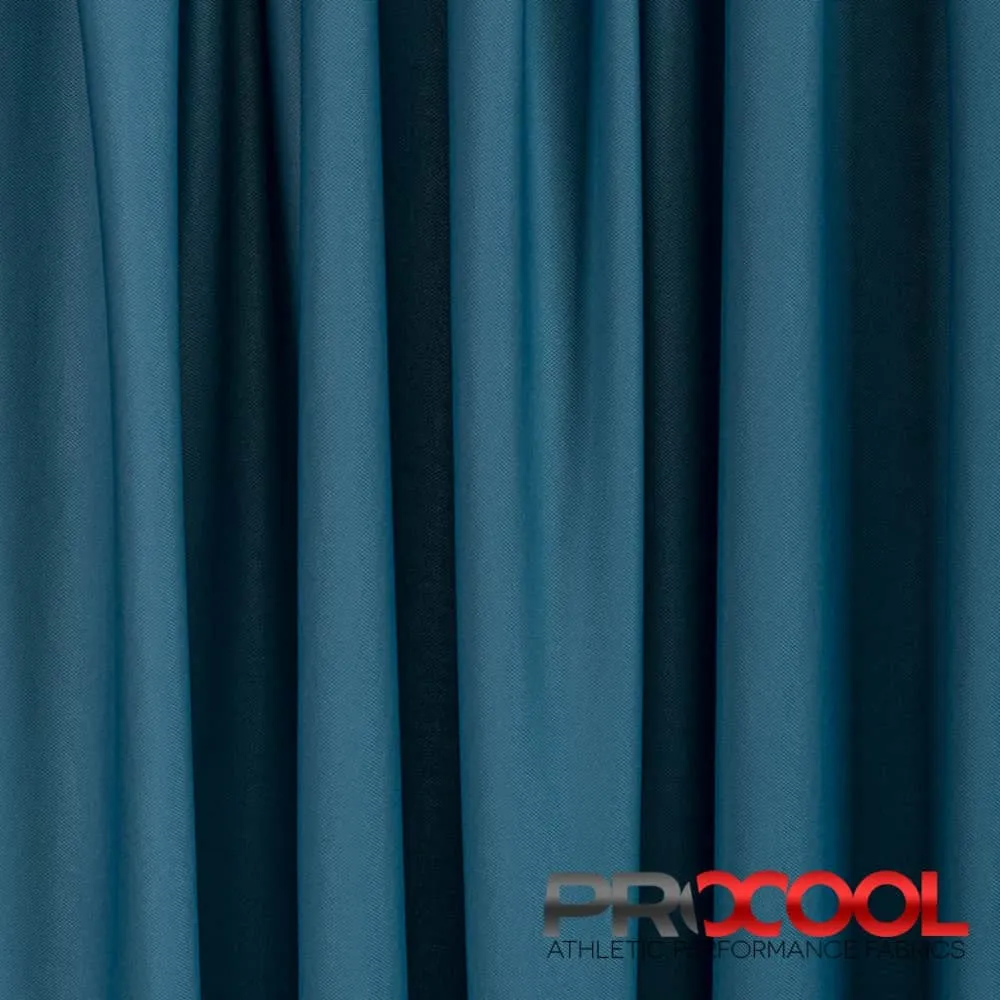 ProCool® Dri-QWick™ Sports Pique Mesh Silver CoolMax Fabric (W-529)