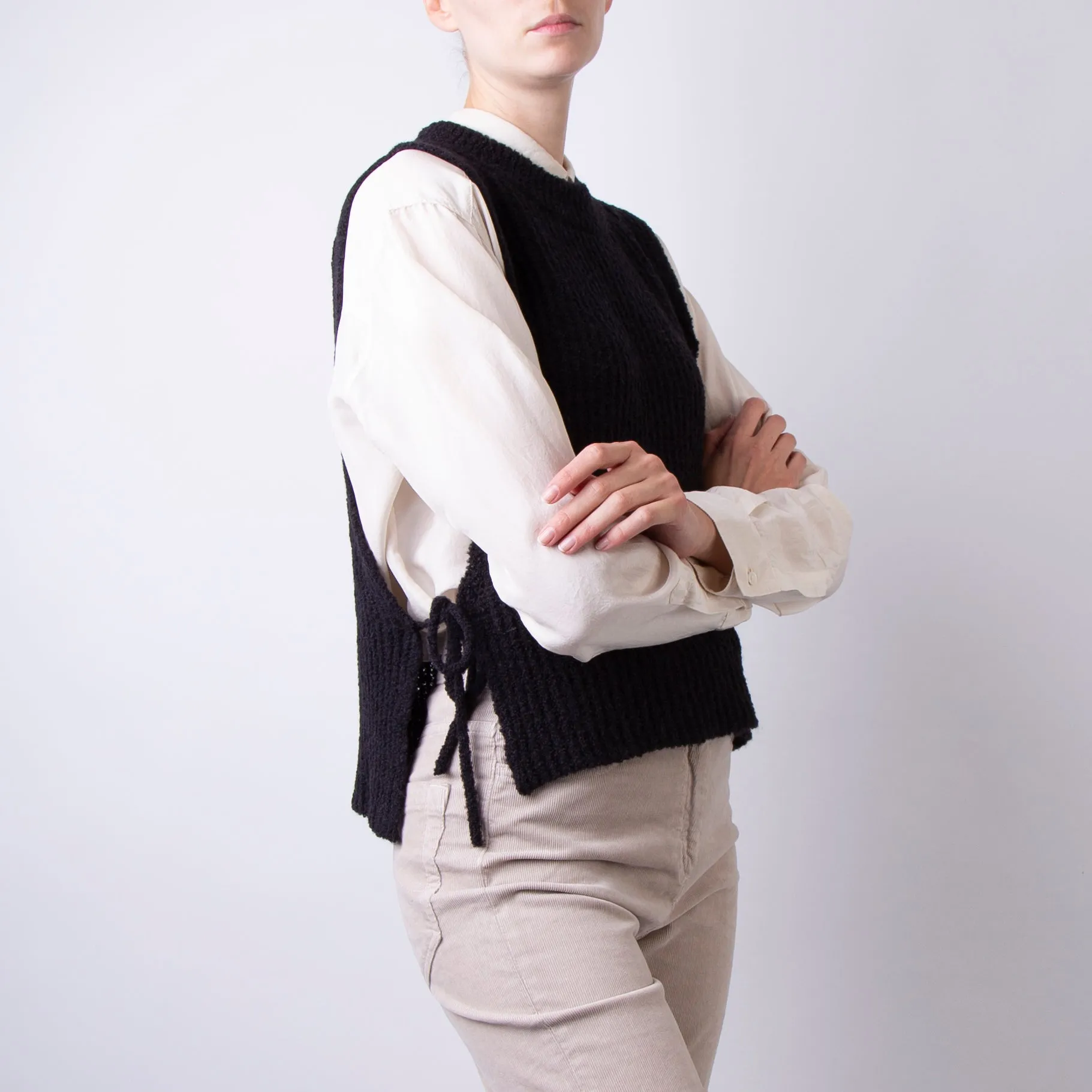 ROBERTO COLLINA SWEATER A18116 09 BLACK