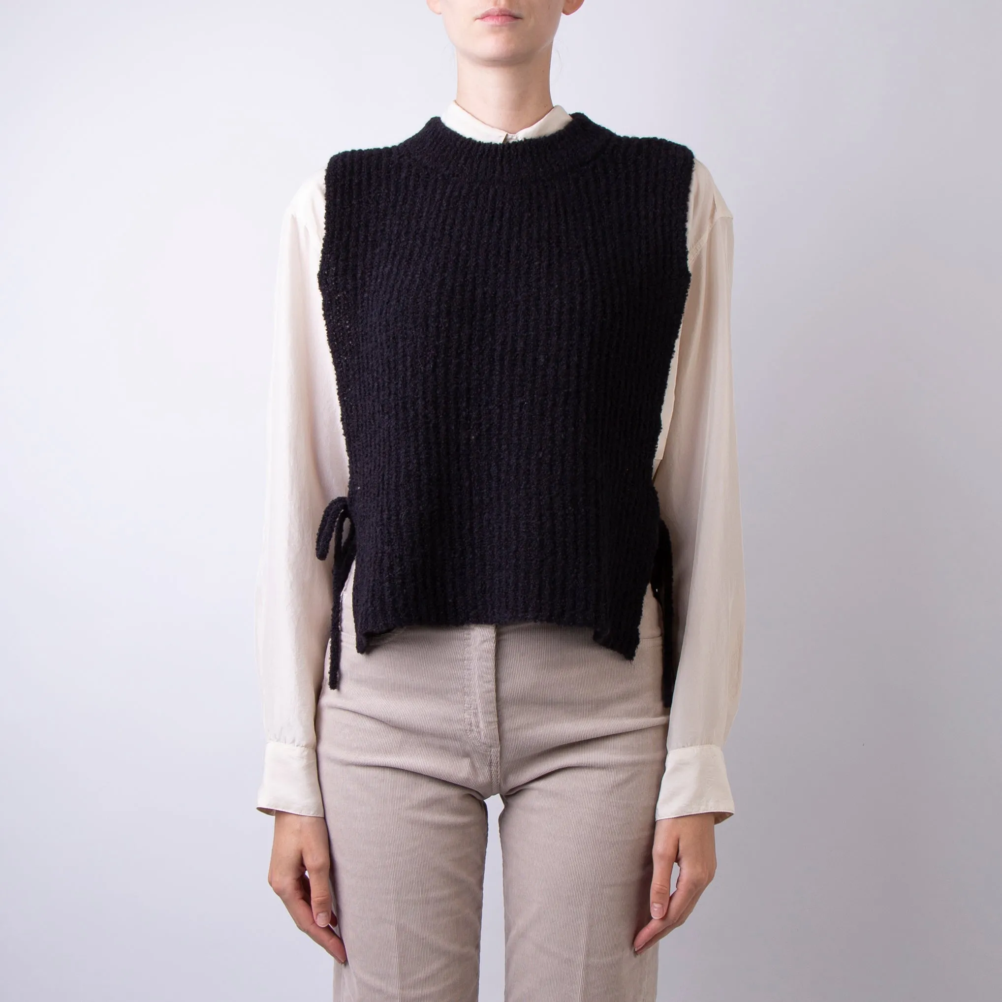 ROBERTO COLLINA SWEATER A18116 09 BLACK