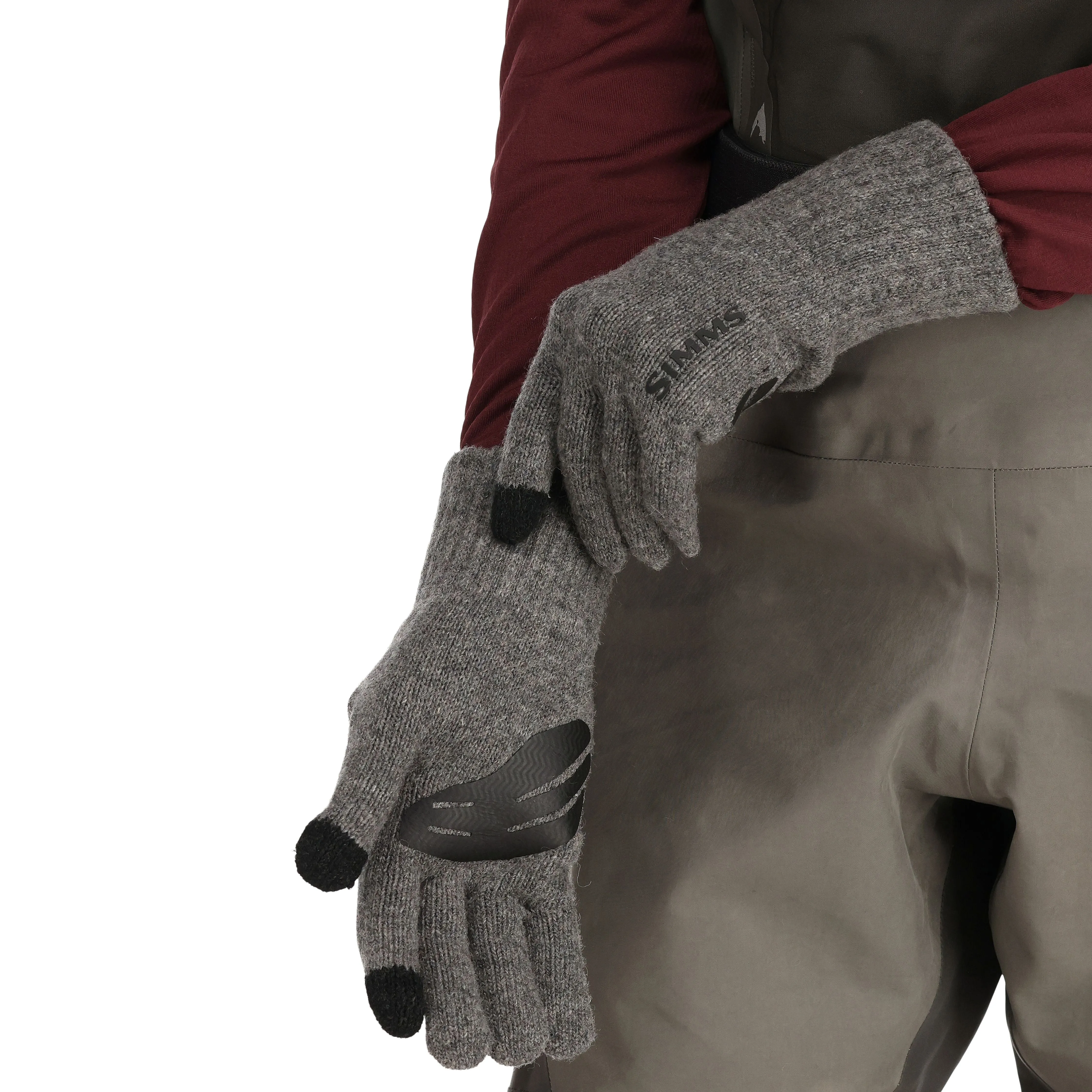 Simms Wool Full Finger Glove