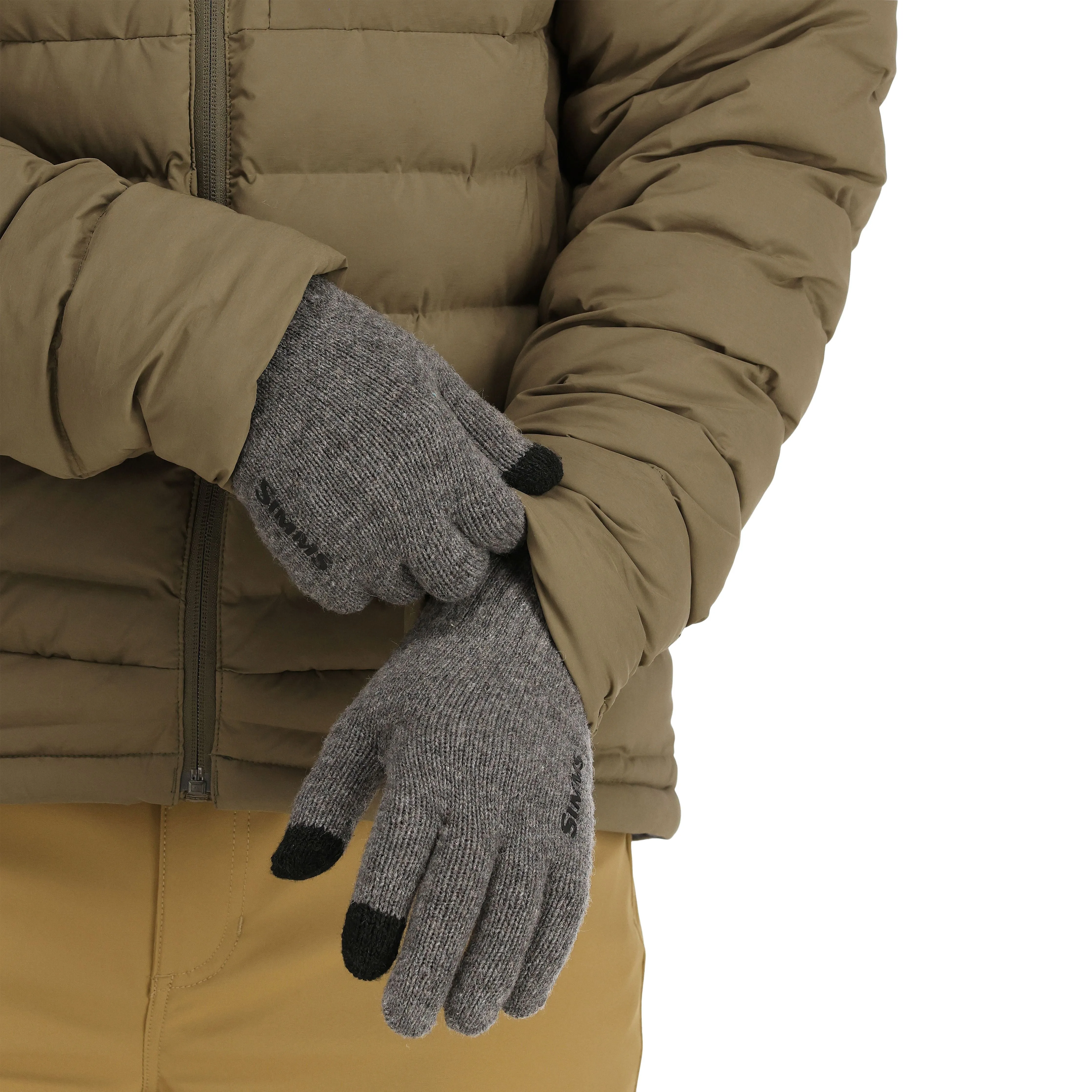 Simms Wool Full Finger Glove