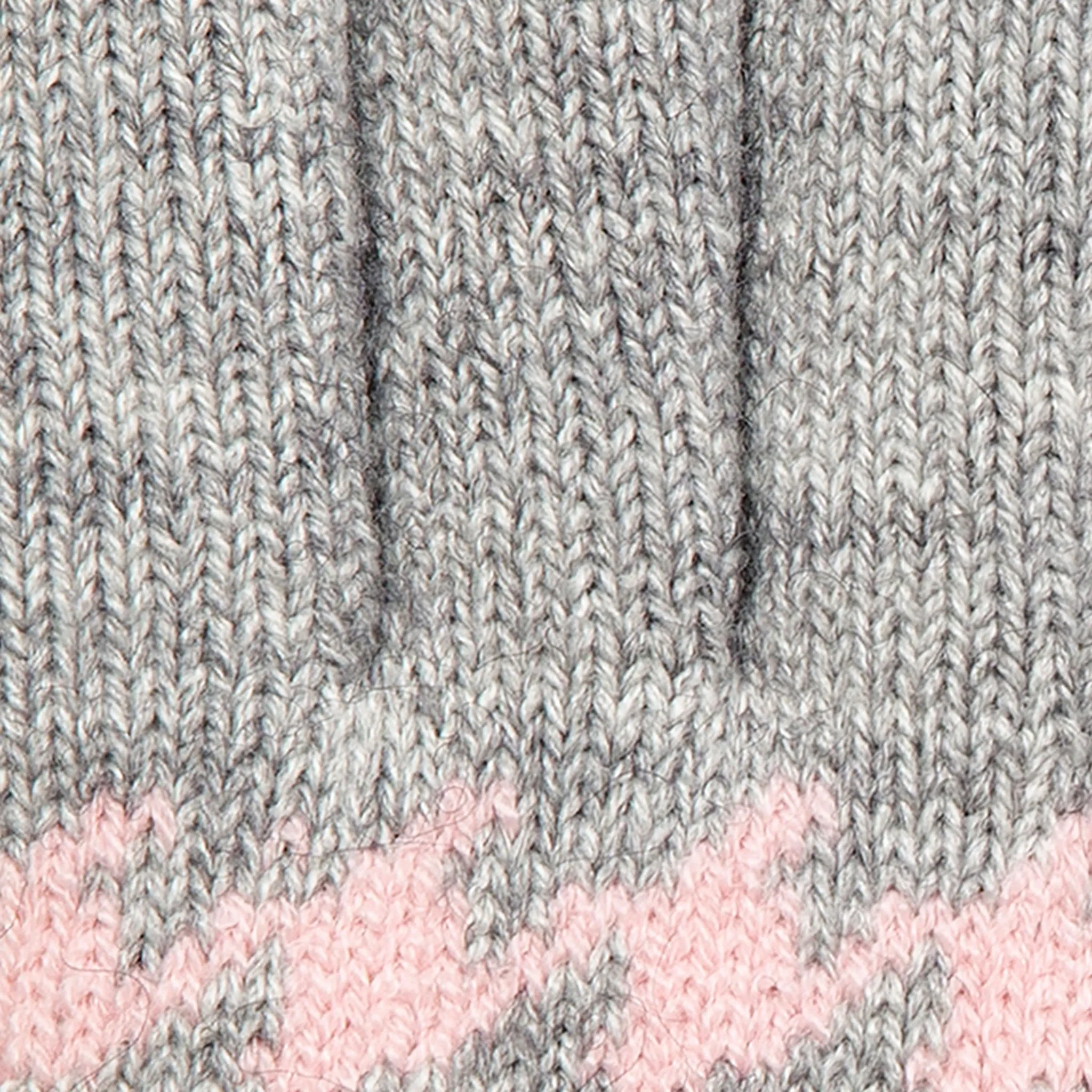 Women’s Jacquard Knitted Gloves with Dogtooth Pattern