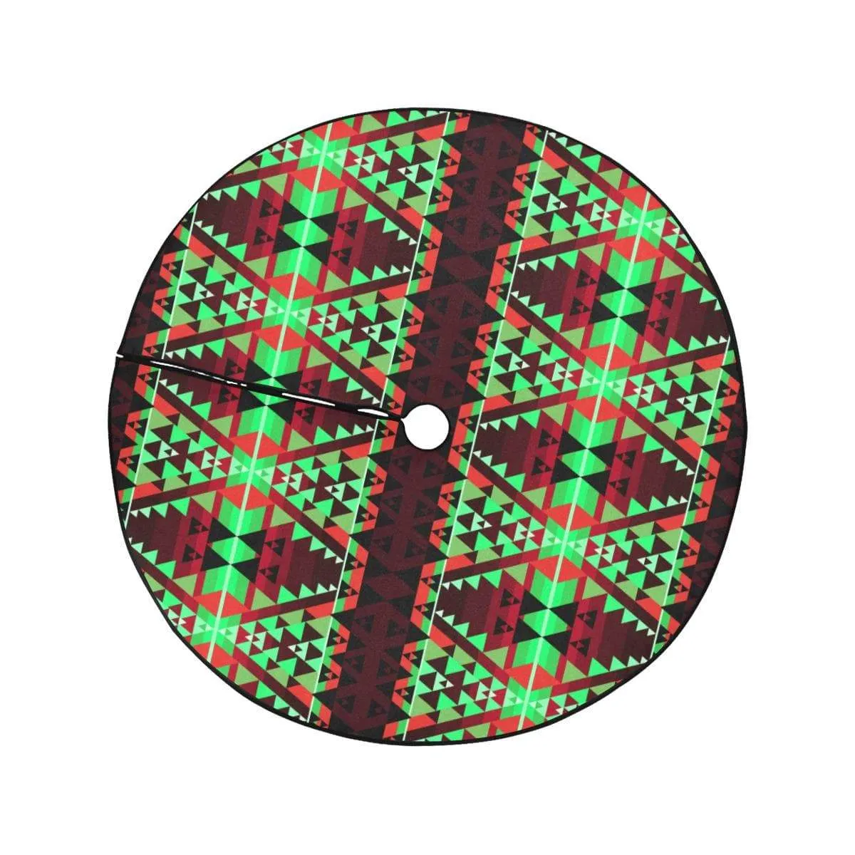 Writing on Stone Enemy Chase Christmas Tree Skirt 47" x 47"